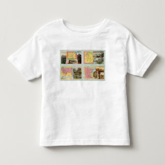 Camiseta De Bebé Colorado, Utah, Montana, Minnesota