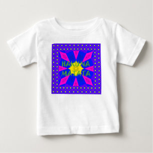 Camiseta De Bebé Colores de diseño increíbles y hermosos Hakuna Mat