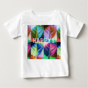Camiseta De Bebé Colores de hojas