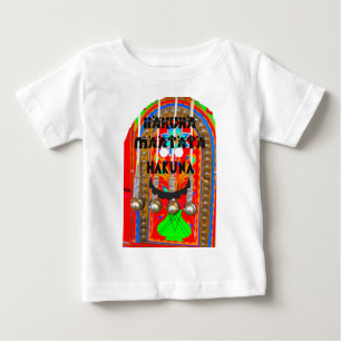 Camiseta De Bebé Colores del carnaval de samba Hakuna Matata blando