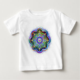 Camiseta De Bebé Colores del Universo Mandala