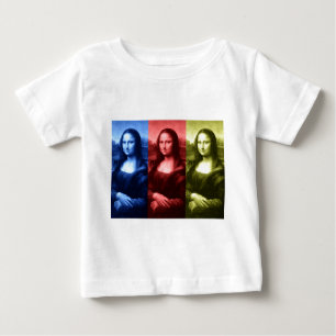Camiseta De Bebé Colores primarios de Mona Lisa