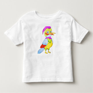 Camiseta De Bebé Colorful Cartoon Bird