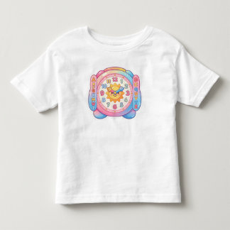 Camiseta De Bebé Colorful Cute Clock Fun Design for Kids
