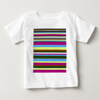 Camiseta De Bebé Colorida banda de diseño personalizada