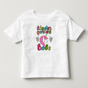 Camiseta De Bebé Colorida guardería de vuelta a la escuela Babe Uni