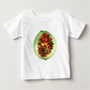 Camiseta De Bebé Colorida Potpourri: Una pantalla de aroma