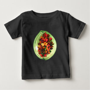 Camiseta De Bebé Colorida Potpourri: Una pantalla de aroma