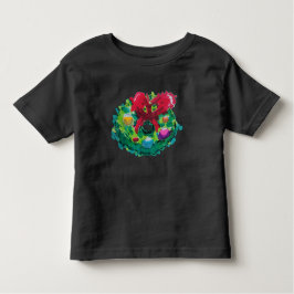 Camiseta De Bebé Colorida Wreath Advent