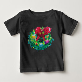 Camiseta De Bebé Colorida Wreath Advent