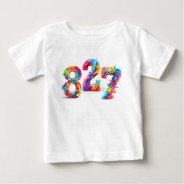 Camiseta De Bebé Colorido 827