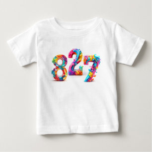 Camiseta De Bebé Colorido 827