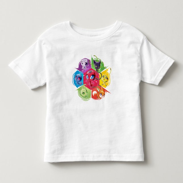 Camiseta De Bebé Colorido Kwamis (Anverso)