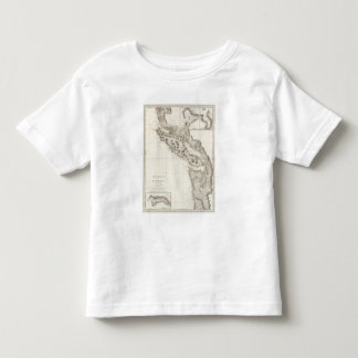 Camiseta De Bebé Columbia Británica de Oregon Washington