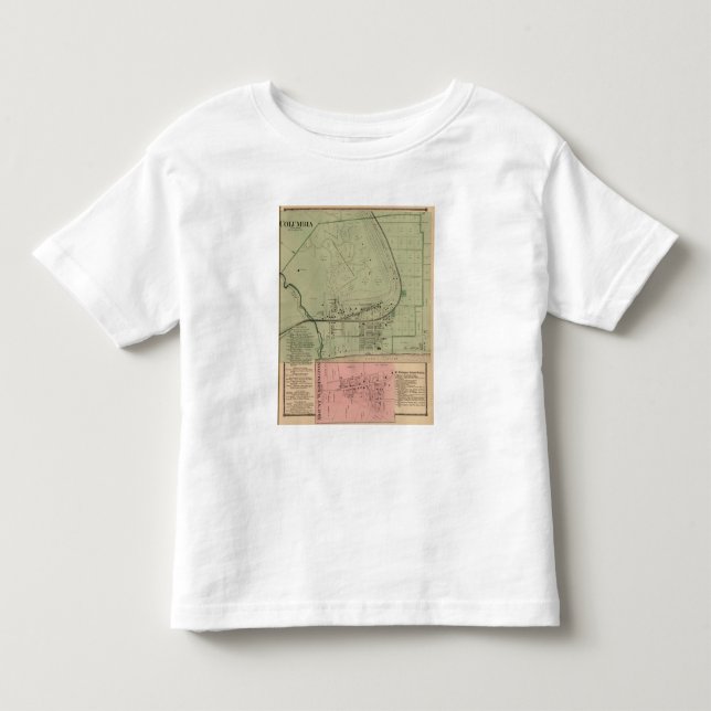 Camiseta De Bebé Columbia, Ohio 2 (Anverso)