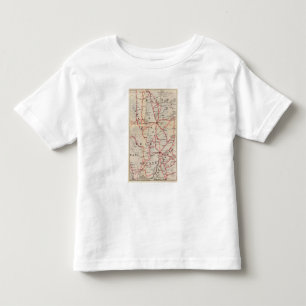 Camiseta De Bebé Colusa, Yolo, Napa, mota, Yuba, Sutter, Solano