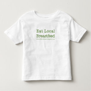 Camiseta De Bebé Coma a los niños locales