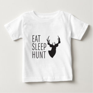 Camiseta De Bebé Coma la caza del sueño