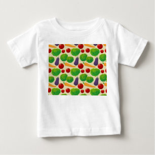 Camiseta De Bebé Coma tus vegetales