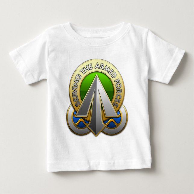 Camiseta De Bebé Comando de distribución e implementación de superf (Anverso)