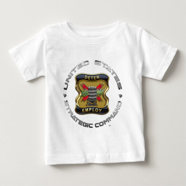 Camiseta De Bebé Comando estratégico de los E.E.U.U. (Anverso)