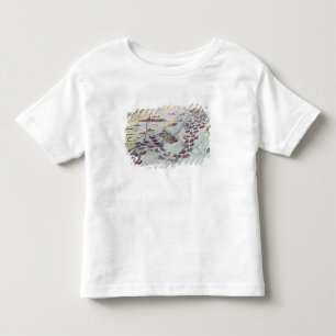 Camiseta De Bebé Combate naval de la costa de La Haya