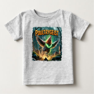 Camiseta De Bebé Combo Creature de Ilustracion de aves de corral