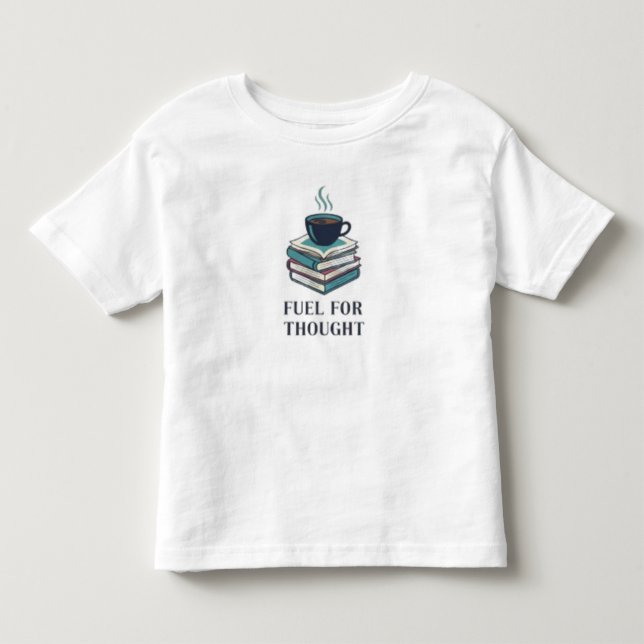 Camiseta De Bebé Combustible para el Pensamiento (Anverso)