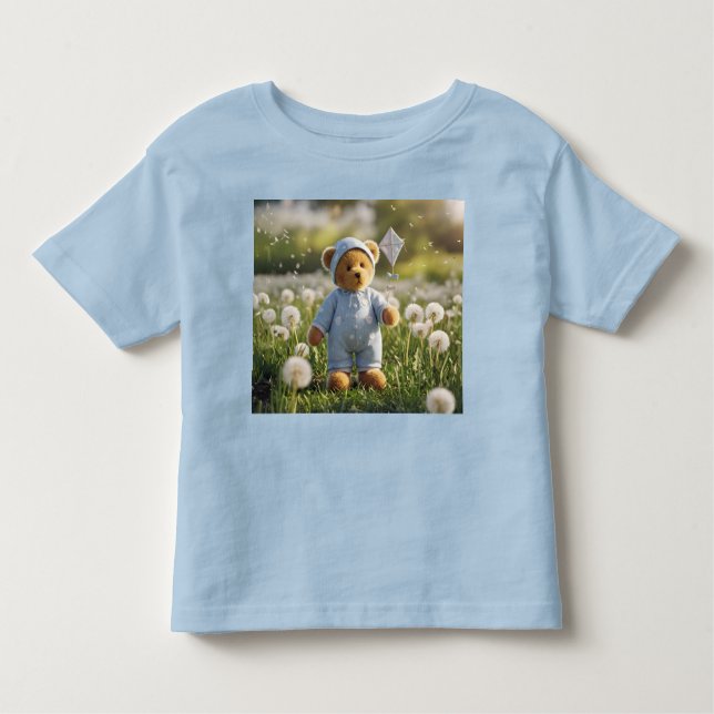 Camiseta De Bebé Cometa y Dandelions (Anverso)