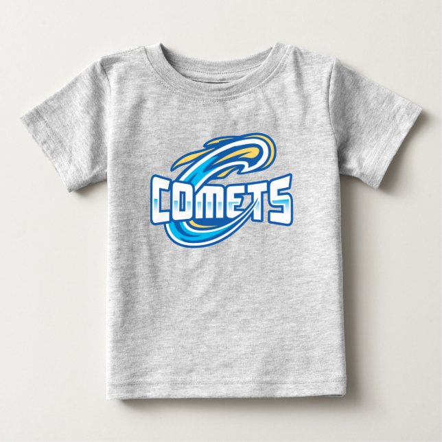 Camiseta De Bebé Cometas del Cottey College (Anverso)