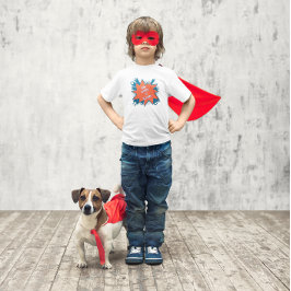 Camiseta De Bebé ¡Cómic del 4 de julio "Boys' Red, White & BOOM!"