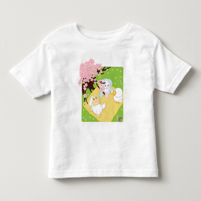 Camiseta De Bebé Comida campestre de la celebración de la primavera (Anverso)