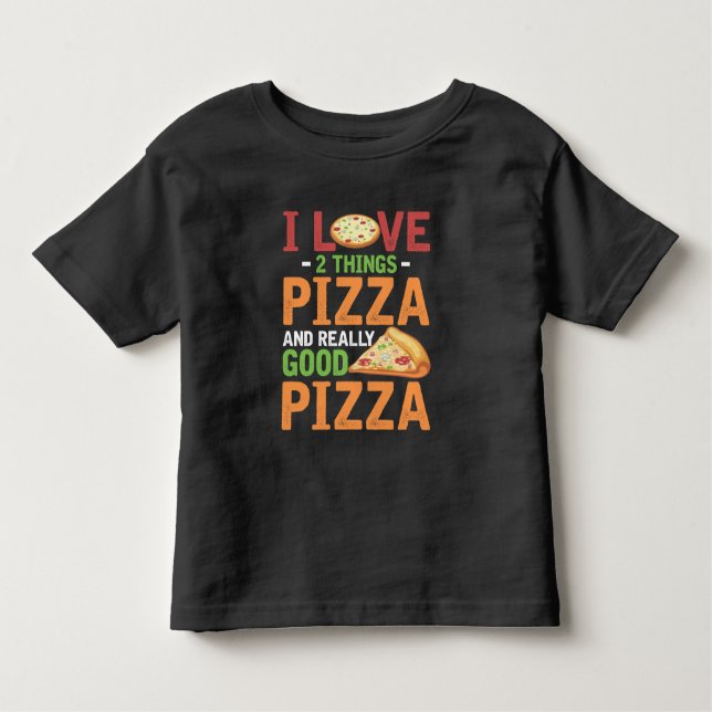 Camiseta De Bebé Comida rápida comida Pizza Slice comida más rica (Anverso)