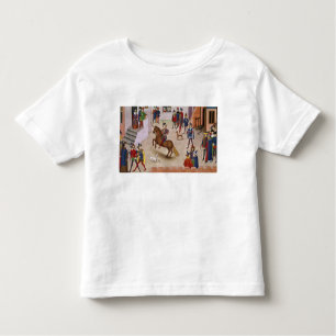 Camiseta De Bebé Cómo Alexander el gran Bucephalus montado