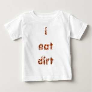 Camiseta De Bebé como basura