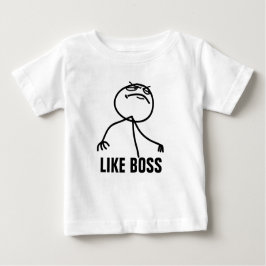 Camiseta De Bebé Como Boss