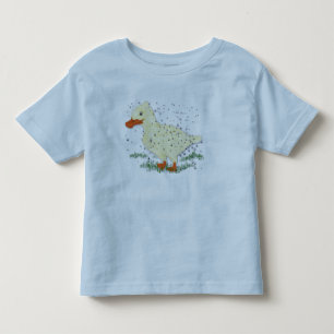 Camiseta De Bebé Como el agua de la espalda de un pato