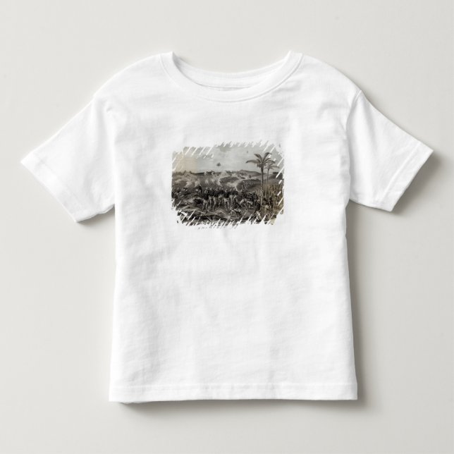 Camiseta De Bebé Cómo el día era carga ganada del décima (Anverso)