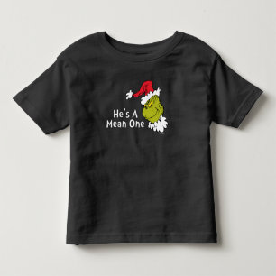 Camiseta De Bebé Cómo el Grinch robó la Navidad   Es un malvado