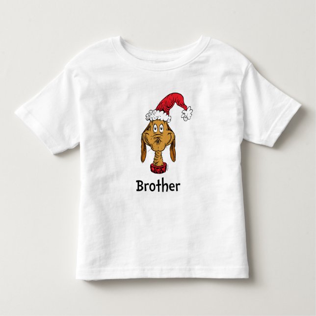 Camiseta De Bebé Cómo el Grinch robó la Navidad | Hermano Grinch (Anverso)