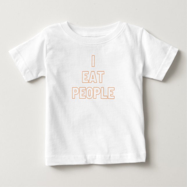 Camiseta De Bebé como gente (Anverso)