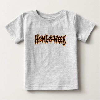 Camiseta De Bebé Cómo-l-O-ween Halloween Perrito Hermoso Calabaza I