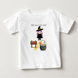 Camiseta De Bebé Cómo llegar a los dulces