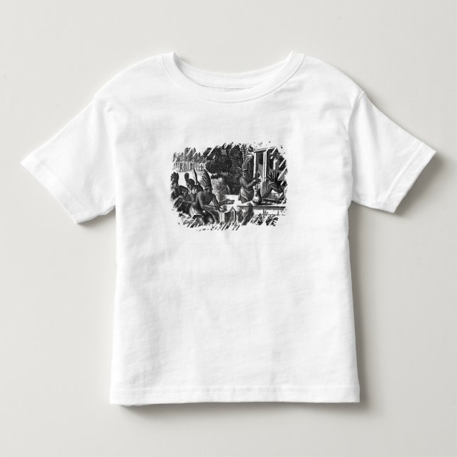 Camiseta De Bebé Cómo los naturales de nueva España (Anverso)