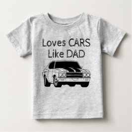 Camiseta De Bebé Como padre, como hijo