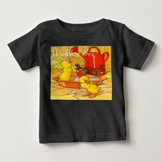 Camiseta De Bebé "Cómo será" (Anverso)