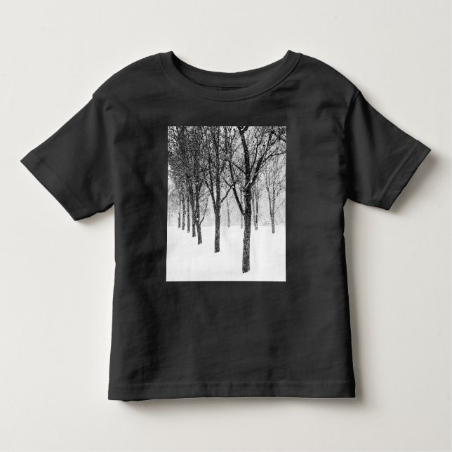 Camiseta De Bebé como si estuviera del lado de los árboles (Anverso)