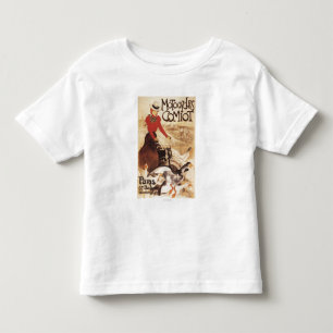 Camiseta De Bebé Comot Motocycle Woman and Geese Promo Poster