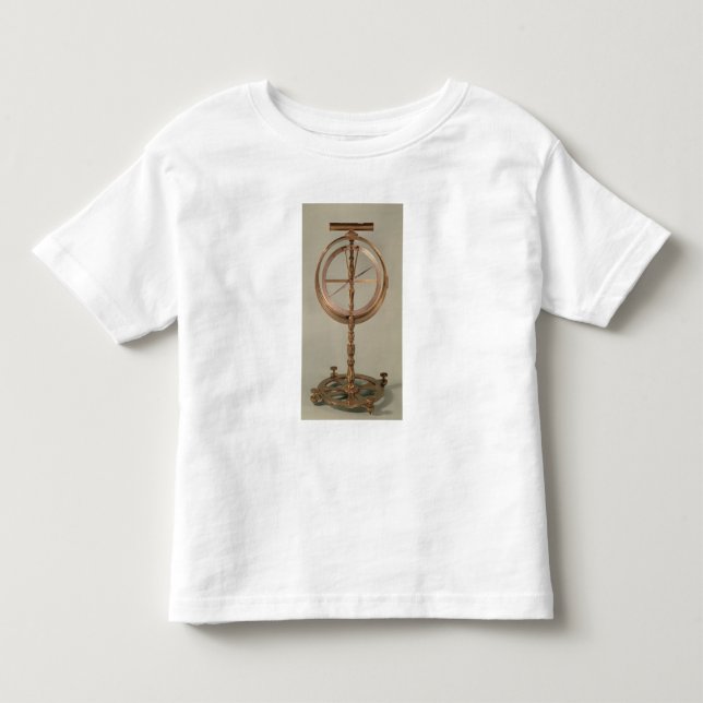 Camiseta De Bebé Compás inclinable que pertenece para contar (Anverso)