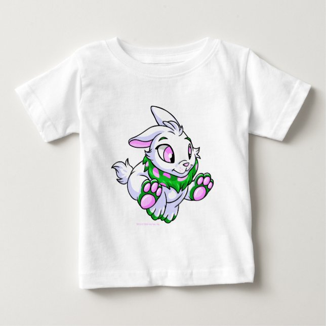 Camiseta De Bebé Competir con Cybunny verde (Anverso)